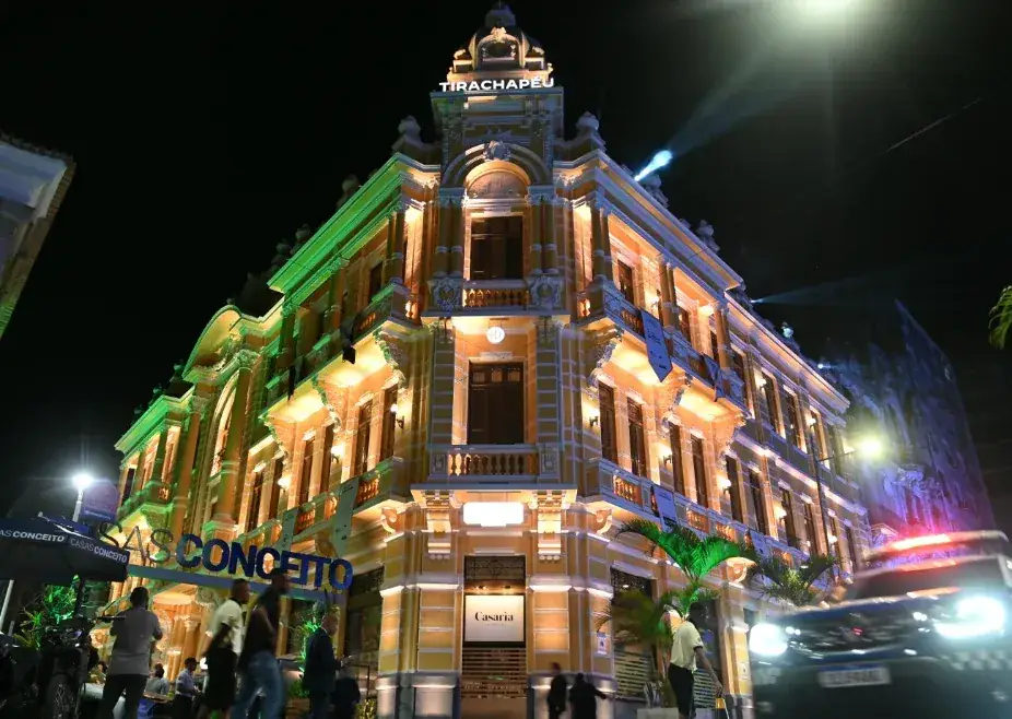 Palacete Tira-Chapéu a todo vapor: chefs, shows e eventos movimentam o prédio de 1917 na Rua Chile